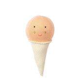 Pink Ice Cream Baby Rattle Rattles Foxyavenue UK